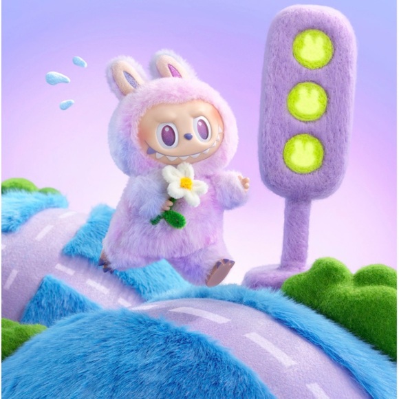 🍀 New! Pop Mart Big Into Energy Labubu The Monsters Luck Vinyl Plush Pendant - Picture 1 of 10
